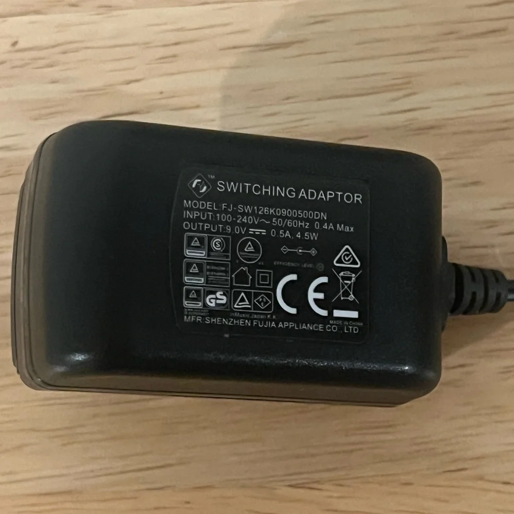 5V 0.5A Power Adapter Charger – FU-12V5W Replacement Plug Supply